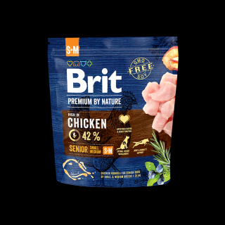 Brit Premium by Nature Senior S+M 1 kg