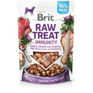 Brit RAW TREAT Immunity Lamb&Chicken pamlsky pro psy 40g