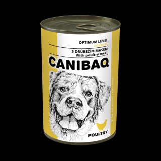 CANIBAQ Classic konzerva pes drůbeží 10 x 415g