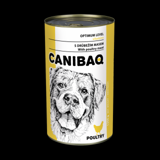CANIBAQ Classic konzerva pes drůbeží 6 x 1250g