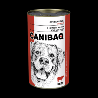 CANIBAQ Classic konzerva pes hovězí 6 x 1250g