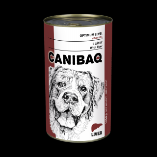 CANIBAQ Classic konzerva pes játra 6 x 1250g