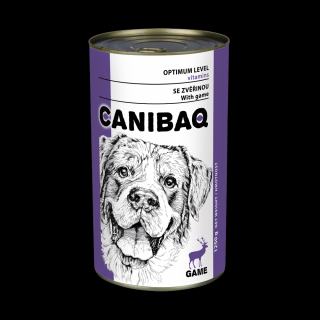 CANIBAQ Classic konzerva pes zvěřina 6 x 1250g
