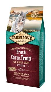 Carnilove Cat Fresh Carp & Trout Sterilized 6kg