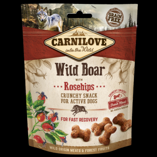 Carnilove Dog Crunchy Snack Wild Boar, Rosehips, meat 200 g