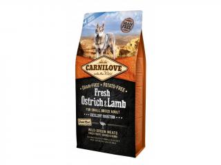 Carnilove Dog Fresh Ostrich & Lamb for small breed 6kg