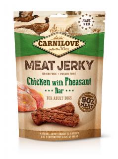 Carnilove Jerky kuřecí tyčinka s bažantem 100 g
