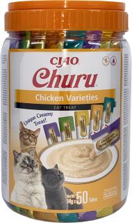 Churu cat masové pyré mix - kuře 700g