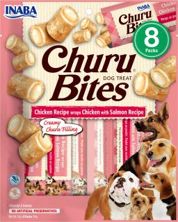 Churu dog pamlsek - kuře, losos 96 g