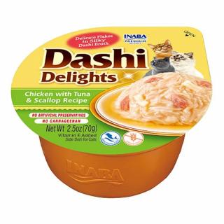Dashi Delights vanička kuře s tuňákem a hřebenatkou 70 g