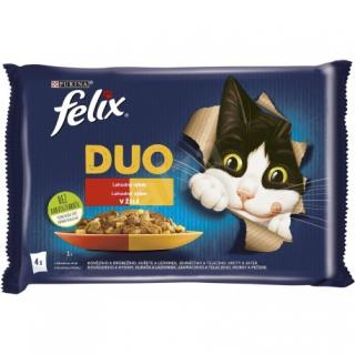 Felix Fantastic DUO multipack lahodný výběr 4 x 85 g