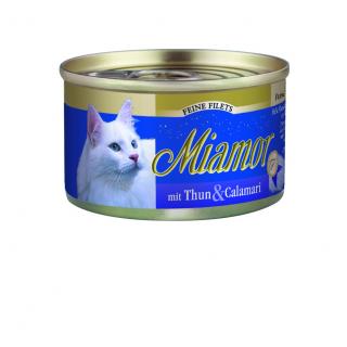 Finnern Miamor Fine Finest tuňák+kalamáry konzerva 100 g