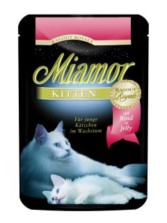 Finnern Miamor Ragout Kitten hovězí kapsička 100g