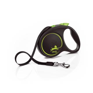 Flexi Black Design M pásek 5m/25 kg zelené