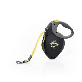 Flexi Giant M pásek 8m/25 kg černé/neon