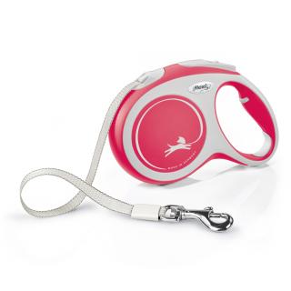 Flexi New Comfort L pásek 5 m/60 kg červené