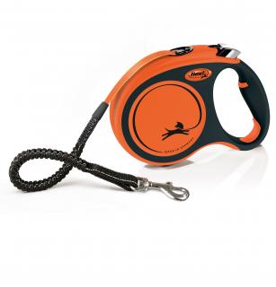 Flexi Xtreme L páska 5m/65kg oranžové