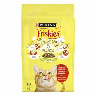 Friskies K hovězí+kuře+zelenina 10kg