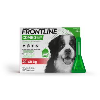 FRONTLINE COMBO spot-on pro psy XL  (40-60 kg) - 3 ks