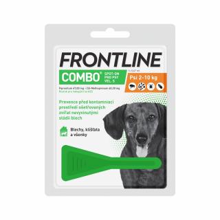 Frontline spot-on Combo pro psy S (2-10 kg)