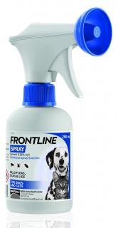 Frontline sprej proti blechám a klíšťatům 250 ml
