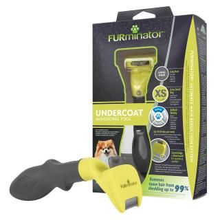 FURminator vyčesávací hrablo pro dlouhosrsté psy velmi malých plemen