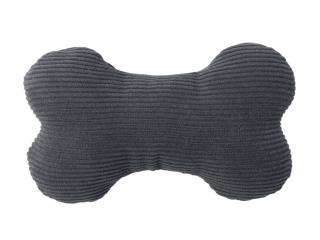 FuzzYard Life plyšová hračka kost šedá S