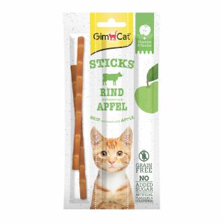 GimCat SUPERFOOD DUO-STICKS hovězí + jablko 3 ks