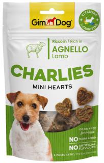 GIMDOG Charlies Mini Hearts jehněčí 70 g