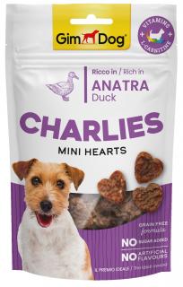 GIMDOG Charlies Mini Hearts kachní 70 g