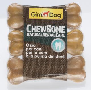 GIMDOG CHEWBONE kost buvolí 8,9cm/3ks