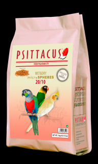 Granule pro papoušky Psittacus Microspheres 20/10 3 Kg