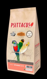 Granule pro papoušky Psittacus Microspheres 20/10 800 g
