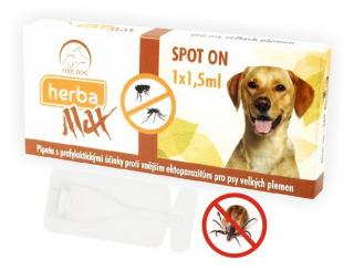 Herba Line Spot-on antiparazitní citrus pes velký 1x1,5ml