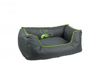 Huhubamboo kanape XL šedivo zelené