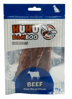 Huhubamboo pravý hovězí steak 75g, expirace 6/2023