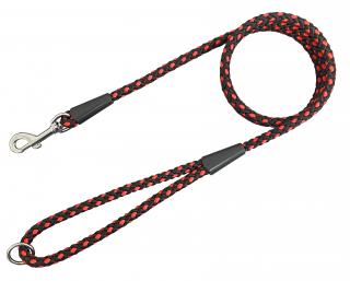 Huhubamboo vodítko UZLÍK lanové 1x150cm, černo-červené