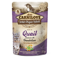 Kapsička Carnilove Cat Pouch with Dandelion for sterilised 85 g