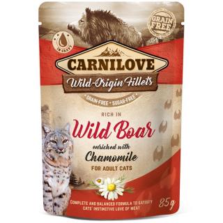 Kapsička Carnilove Pouch Wild Boar with Chamomile 85 g