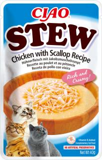 Kapsička Churu Stew - kuře, hřebenatky 40 g