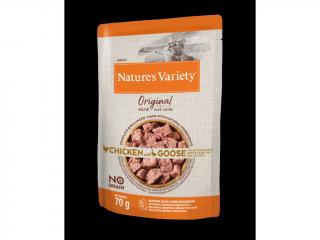 Kapsička Nature's Variety original pro kočky s kuřecím a husou 70g