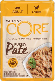 Kapsička Wellness Core Cat Paté kuře 85g