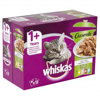 Kapsička WHISKAS Casserole Multipack mix výběr v želé 12x85g