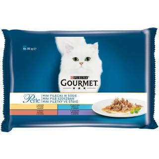 Kapsičky Gourmet Perle mini filetky ve štávě 4x 85 g