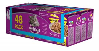 kapsičky Whiskas Casserole drůbeží výběr v želé 4x (12x85g)