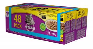 kapsičky Whiskas Drůbeží výběr v želé 2x (24x100g)