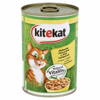 Kitekat konzerva s kuřecím 24x400g