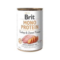 Konzerva Brit Mono Protein Turkey & Sweet Potato 400 g