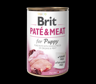 Konzerva Brit Pate & Meat Puppy 400g