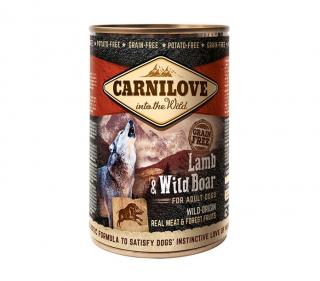 Konzerva Carnilove Wild Meat Lamb & Wild Boar 400 g